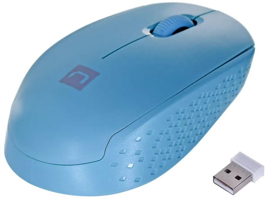 Mouse Natec NATEC STORK mouse Home Ambidextrous RF Wireless + USB Type-A Optical 1600 DPI