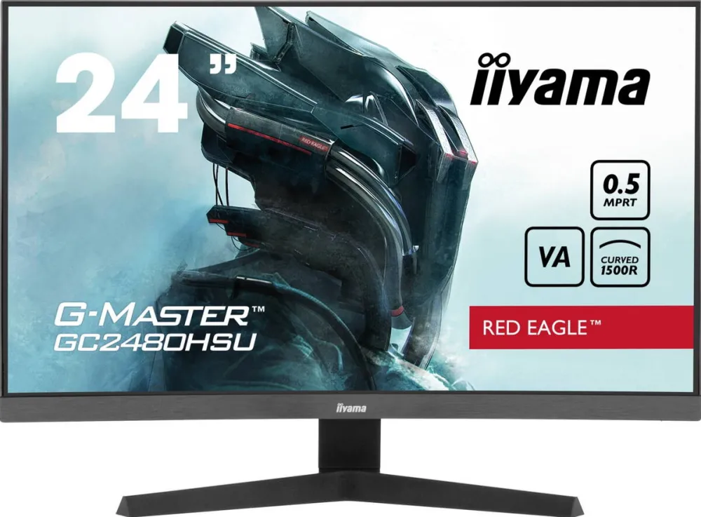 Monitor IIyama 60.5cm (24")   GC2480HSU-B1  16:9 2xHDMI+DP+USB Curv.