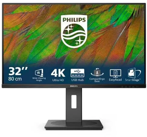 Monitor Philips 80,0cm (31,5") 32B1N3800 16:09 HDMI+DP+USB black