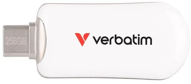 Memorie USB VERBATIM USB Flash Drive Verbatim, Plectra,256GB, USB-C, WHUSB 3.2 Gen 1
