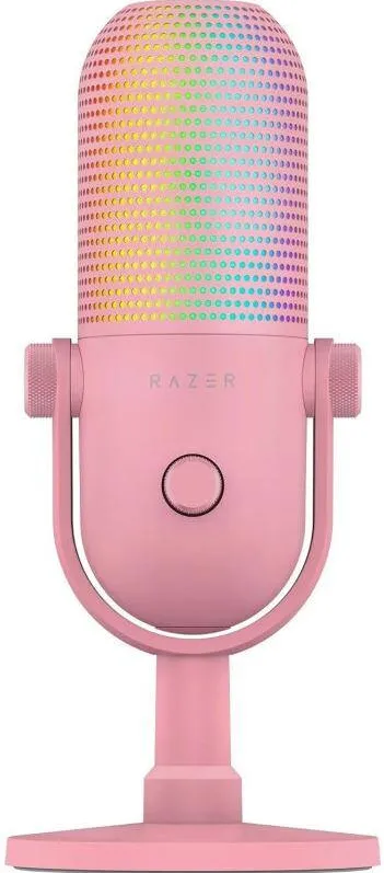 Microfon RAZER Seiren V3 Chroma RGB Roz