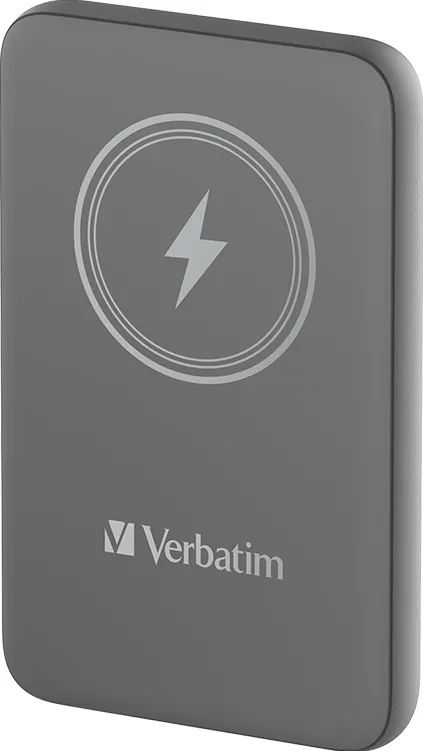 VERBATIM Power Bank Verbatim 10.000mAh Charge'n'Go GreyMagnetic Wireless