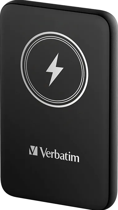 VERBATIM Power Bank Verbatim 10.000mAh Charge'n'Go BlackMagnetic Wireless