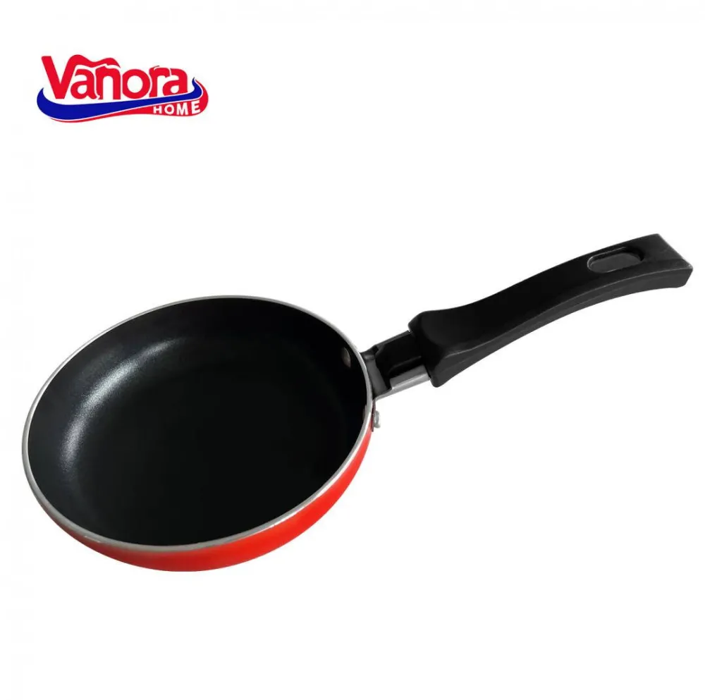 VANORA TIGAIE ALUMINIU MINI ROSU TEFLON 12x3 CM