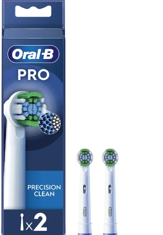 ORAL-B Oral-B EB20RX-2 Precision Clean Brush Set, 2 pcs, White