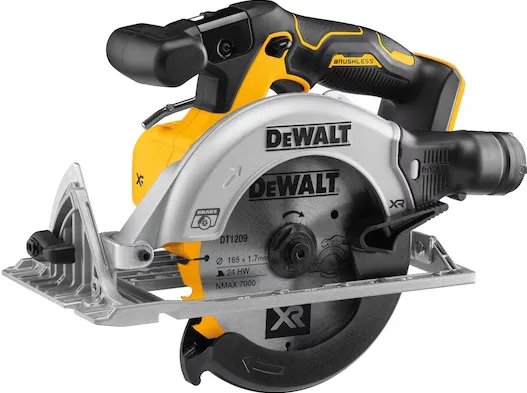 DeWalt DCS565N-XJ Cordless Circular Saw, 18V, Without battery and charger, Yellow, Black
