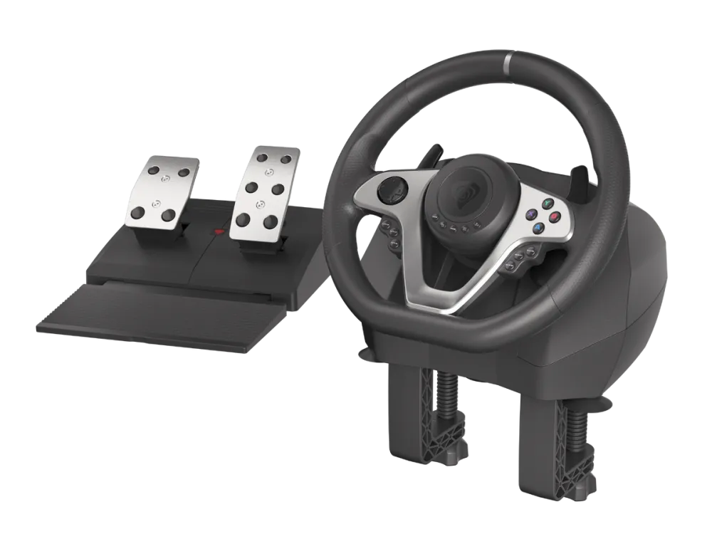 Volan Genesis Seaborg 400 driving wheel, Black, Wired