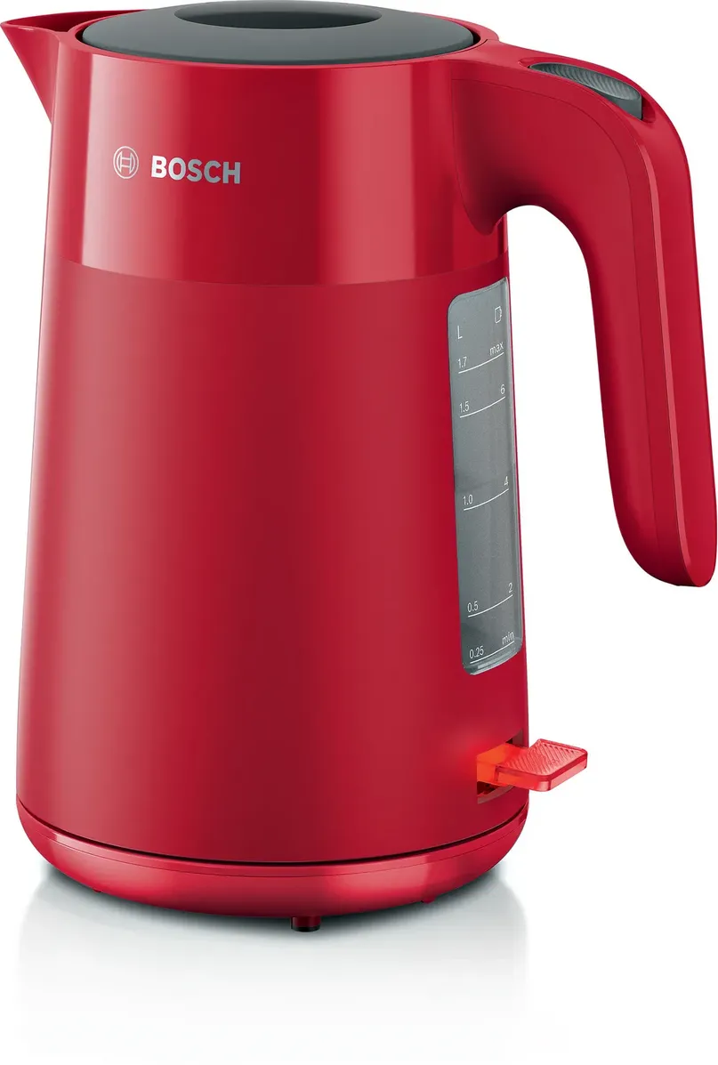 BOSCH TWK2M164 MyMoment Kettle, 1.7 L, 2400 W, Red