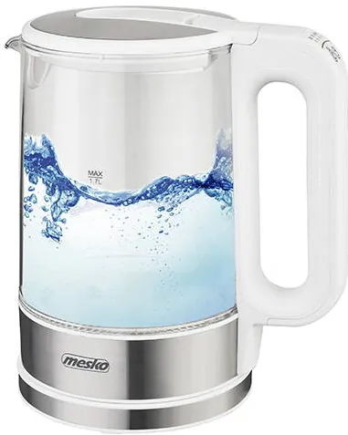 MESKO MS 1301w Kettle, Electric, Power 1850 W, Capacity 1.7 L, White