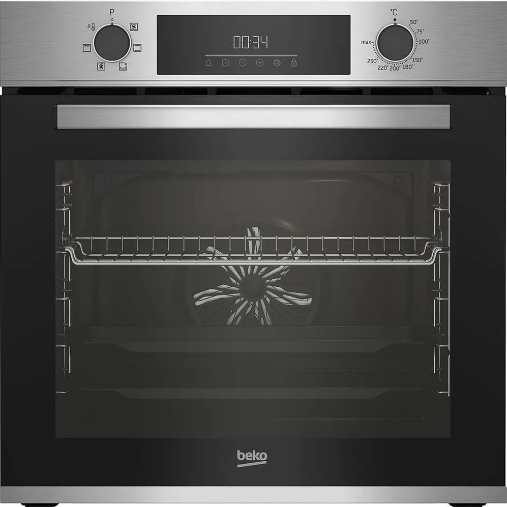 BEKO Cuptor incorporabil BBIE12300XD, Electric, 72 l, Grill, SteamShine Cleaning, Timer, Clasa A, Inox