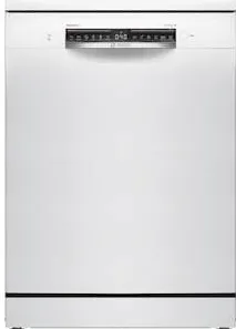 BOSCH Masina de spalat vase Bosch SMS4EVW08E, 14 seturi, 6 programe, EfficientDry, Sistem Rackmatic, Home Connect, EcoSilence Drive, Tab-count, Clasa B, 60 cm, Alb