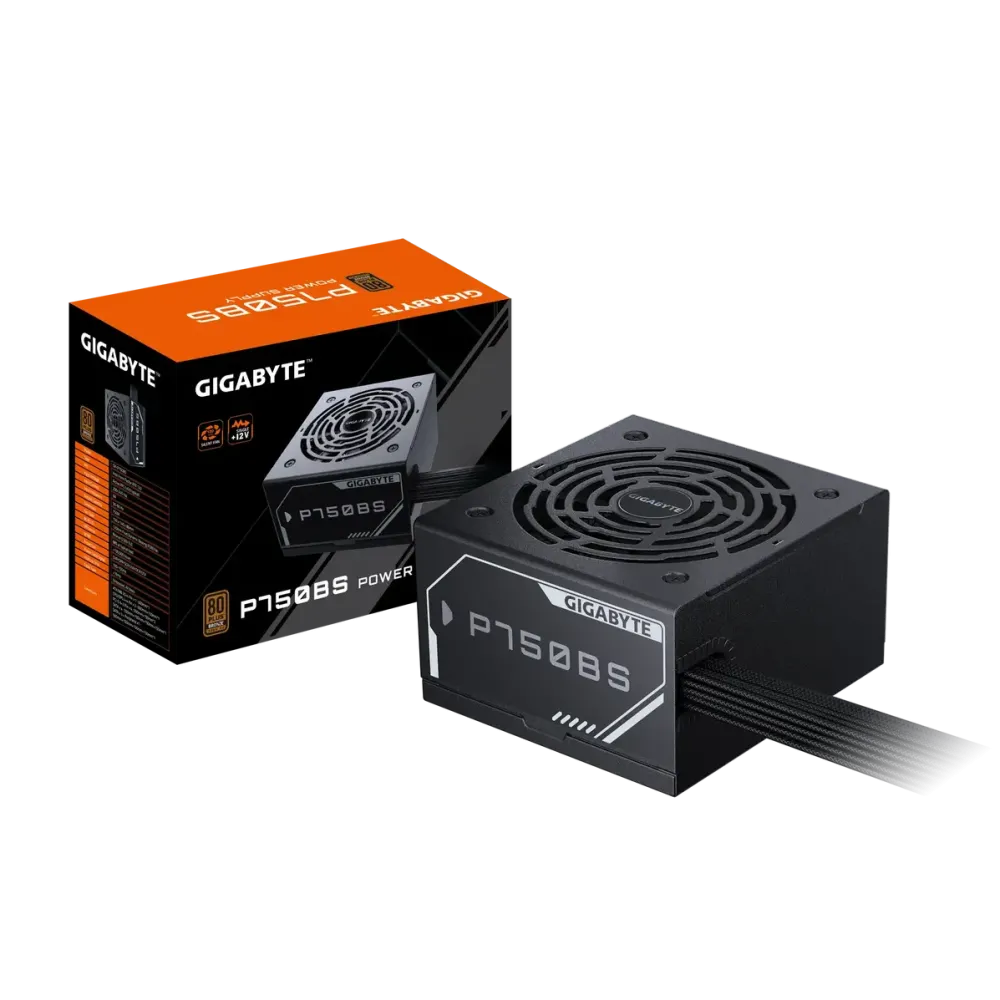Sursa PC GIGABYTE P750BS, 750W, 80+ Bronze, Negru