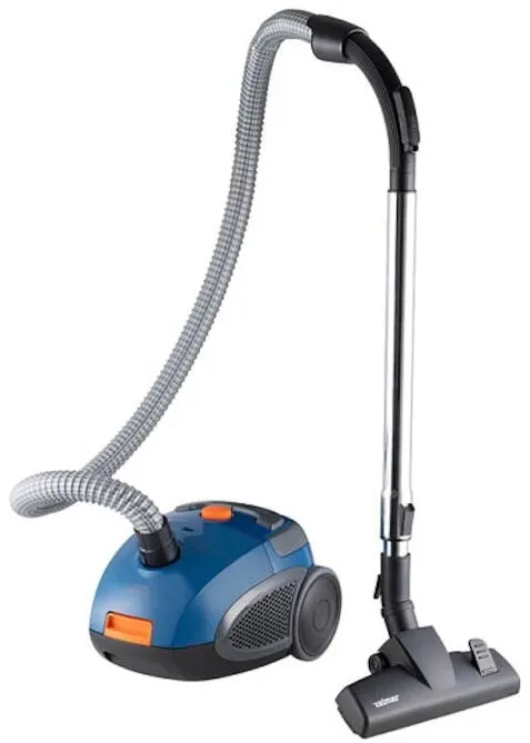 Aspirator ZELMER cu sac, Zelmer, ZVC241P, 800W, capacitate sac 2L, Albastru