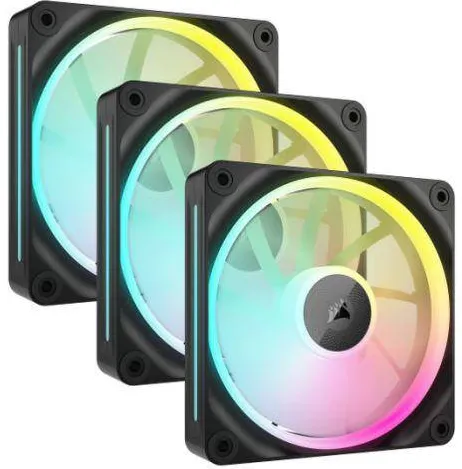 Corsair iCUE Link LX120 RGB Starter Kit Black Three Fan Pack