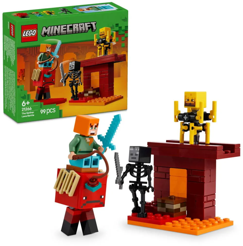 LEGO Batalie Deasupra Lavei, Nether, LEGO21266