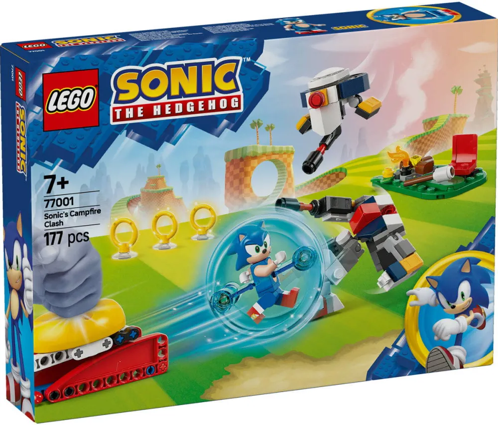 LEGO Infrunt.la foc de Tabara, sonic, LEGO77001