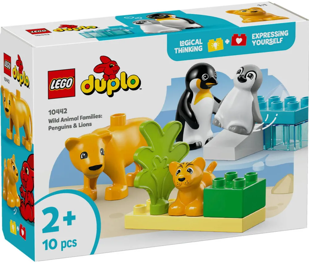 LEGO Animale Salbatice:pinguini&lei, LEGO10442