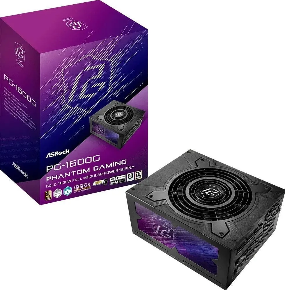 Sursa PC ASRock Phantom Gaming 80+ Gold 1600W