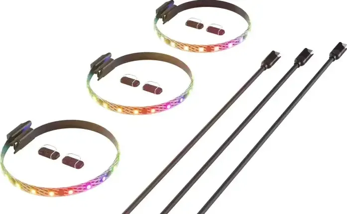 Modding PC HYTE HYTE LS10 qRGB LED Strip 3-pack, LED strips