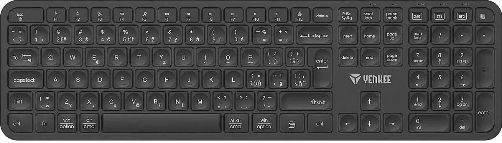 Tastatura Yenkee Ego Dual Wireless