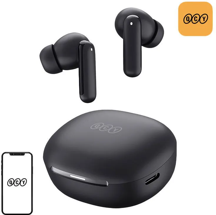 Casti QCY TWS headphones QCY MeloBuds HT16 (black)
