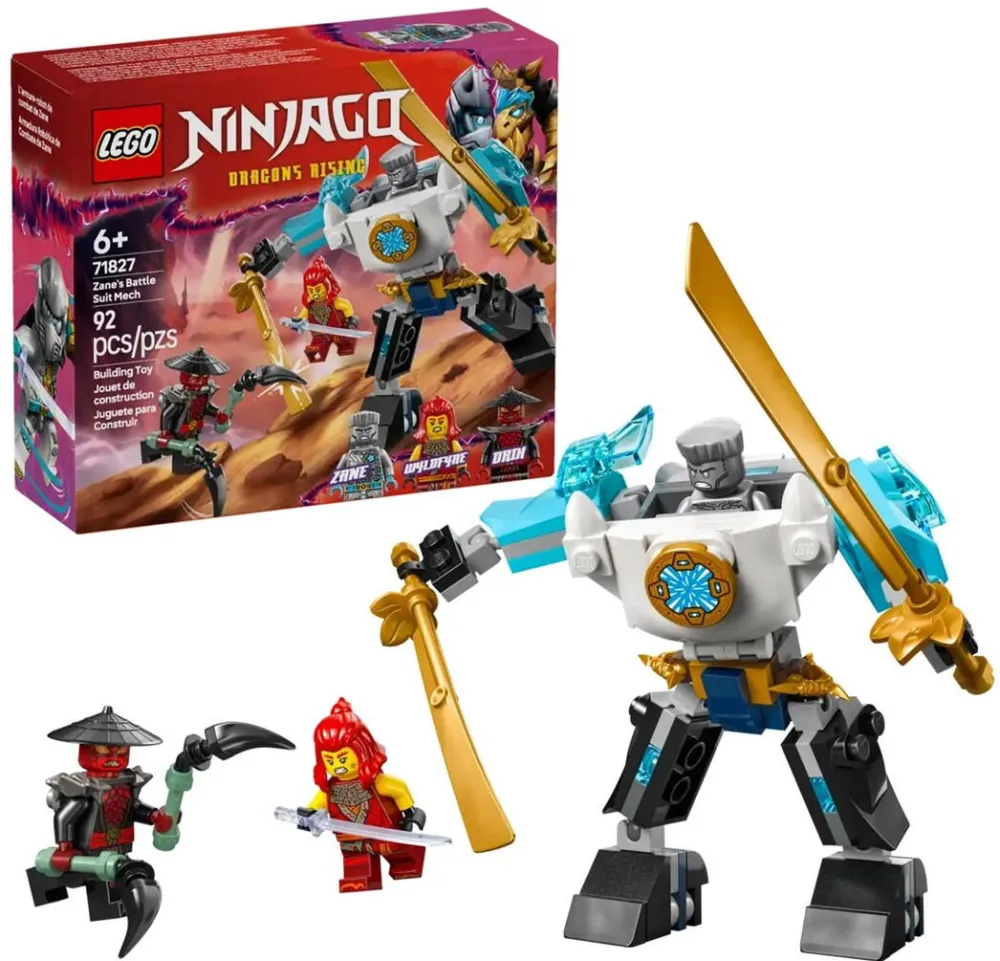 LEGO NINJAGO 71827 Zane's Battle Suit Mech