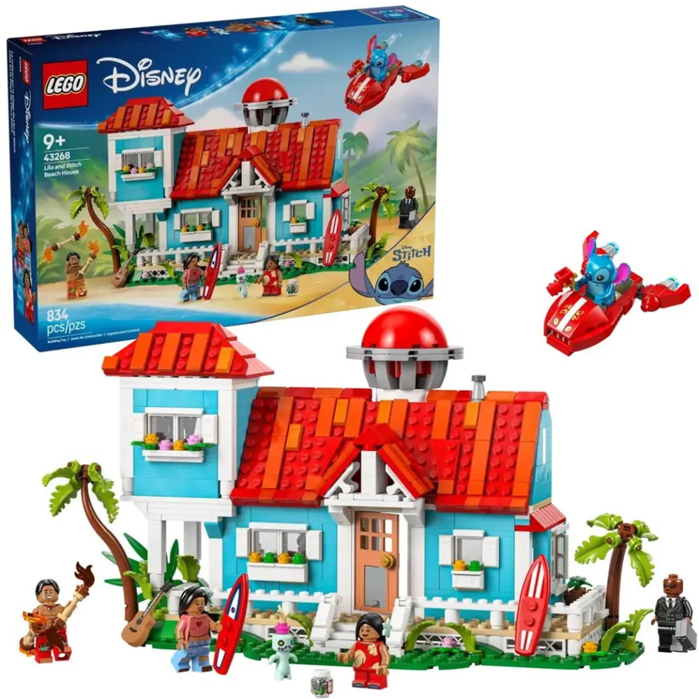 LEGO DISNEY 43268 Lilo and Stitch Beach House