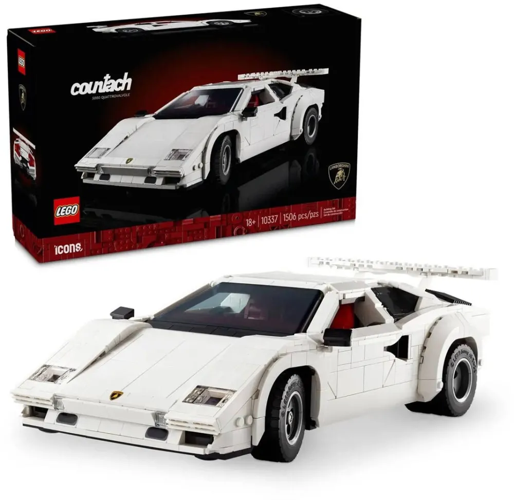 LEGO ICONS 10337 Lamborghini Countach 5000 Quattrovalvole