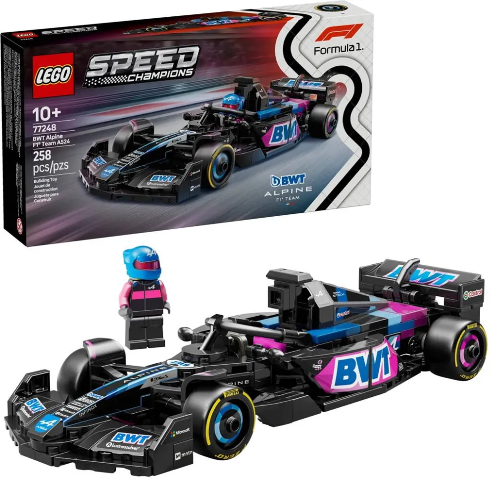 LEGO SPEED CHAMPIONS 77248 BWT Alpine F1 Team A524