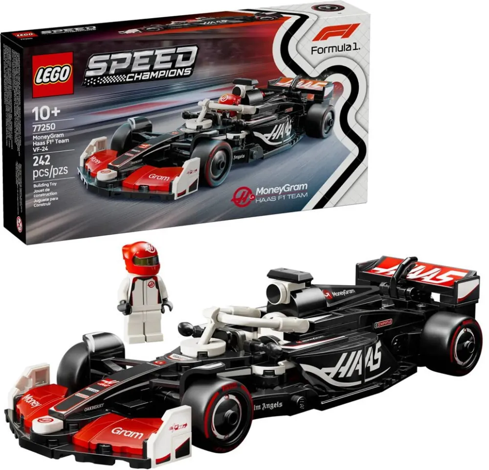 LEGO SPEED CHAMPIONS 77250 MoneyGram Haas F1 Team VF-24