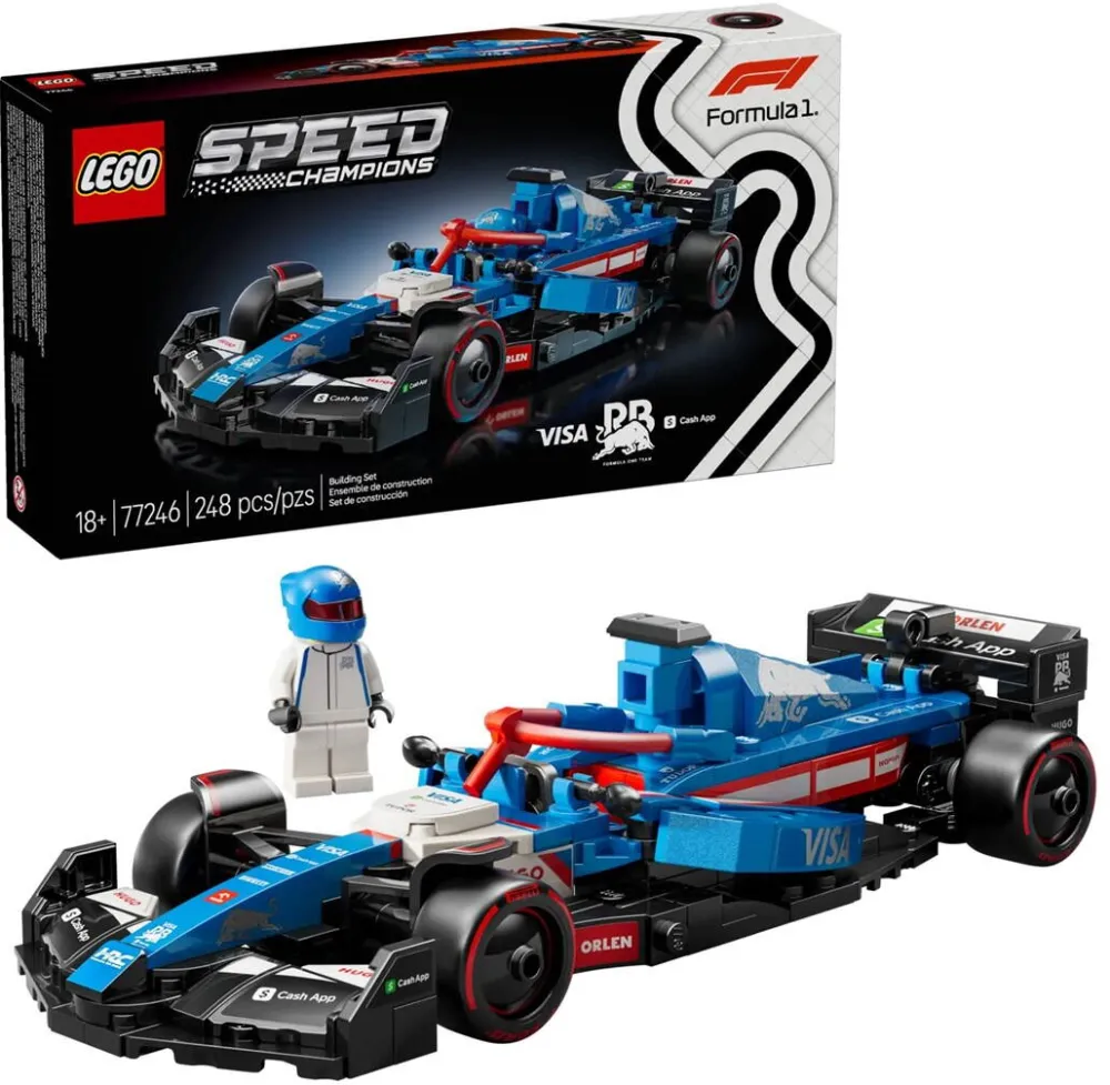 LEGO SPEED CHAMPIONS 77246 Visa Cash App RB VCARB 01