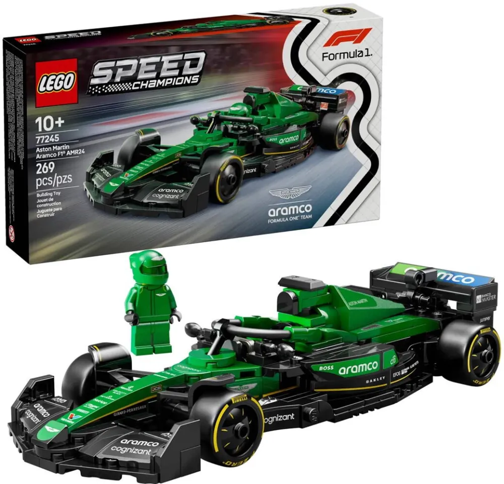LEGO SPEED CHAMPIONS 77245 Aston Martin Aramco F1 AMR24