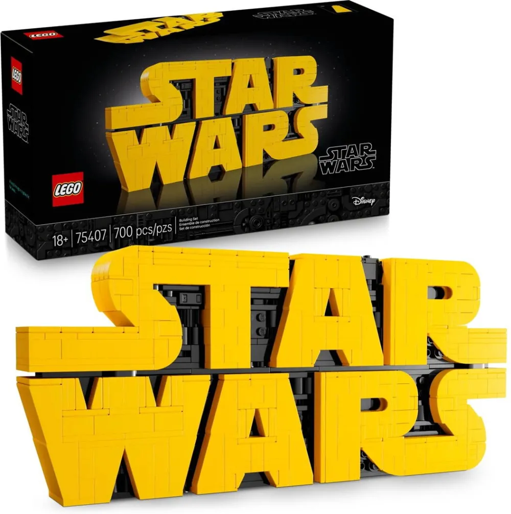 LEGO STAR WARS 75407 Brick-Built Star Wars Logo