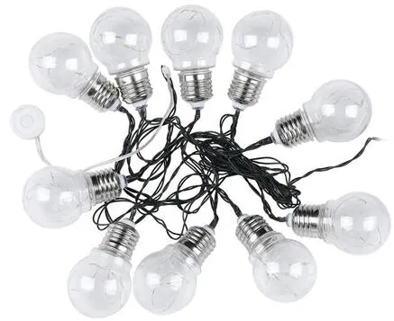 V-TAC GHIRLANDA SOLARA LED 1W X 10 IP44 3000K
