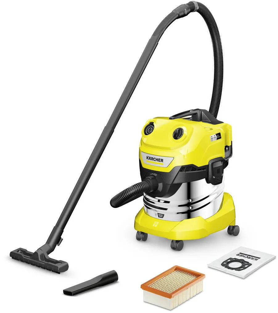 Aspirator Karcher umed si uscat cu baterie WD 4-18 S Dual