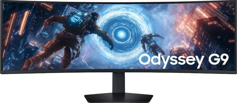 Monitor Samsung Gaming Odyssey G9 LS49FG910EUXEN Curbat 49 inch DQHD VA 1 ms 144 Hz HDR FreeSync Premium Pro