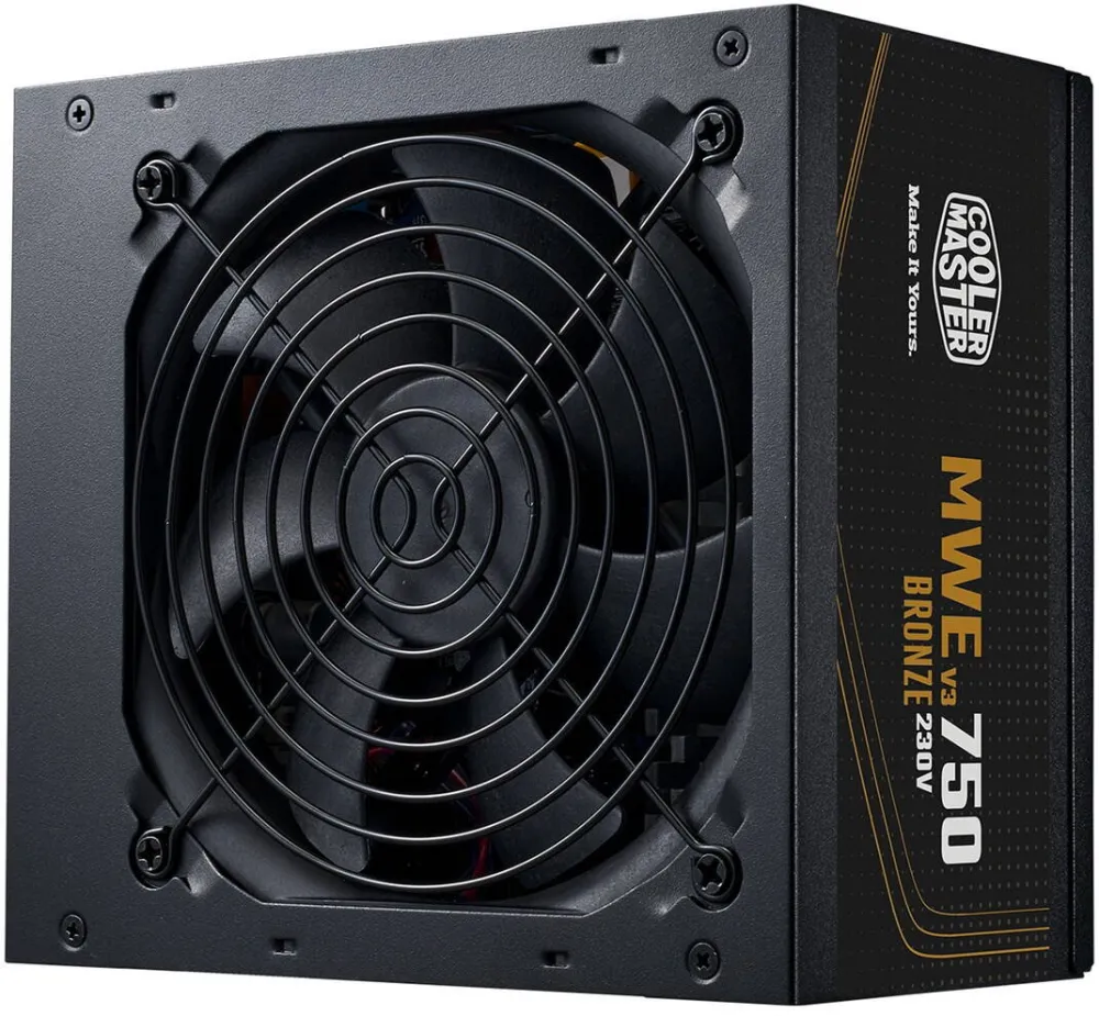 Sursa PC Cooler Master MWE Bronze 750 V3 230V 750 W 24-pin ATX ATX Black