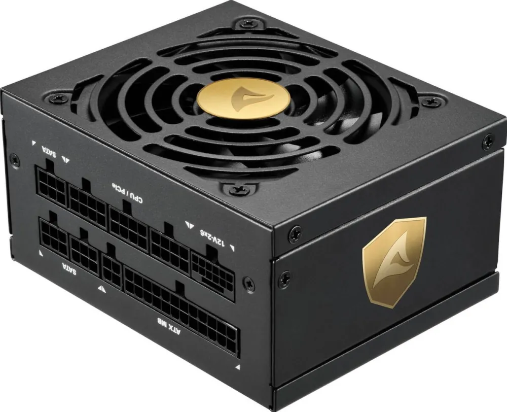 Sursa PC Sharkoon Rebel P20 SFX 750W, (black, 1x 12 pin high power connector, 2x PCIe, cable management, 750 watts)