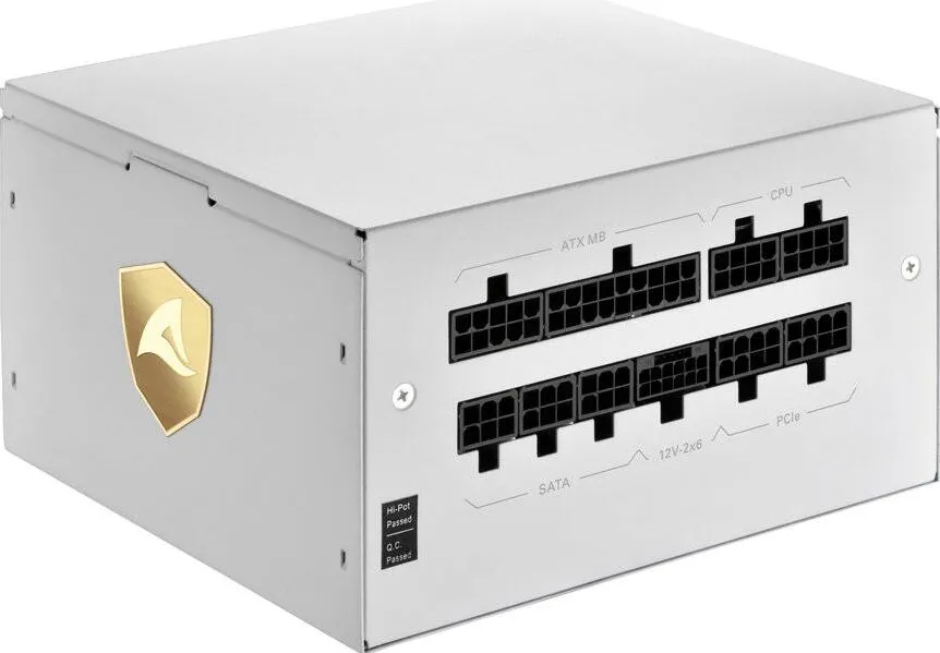 Sursa PC Sharkoon Rebel P20 850 White, (white, 1x 12 pin high power connector, 4x PCIe, cable management, 850 watts)