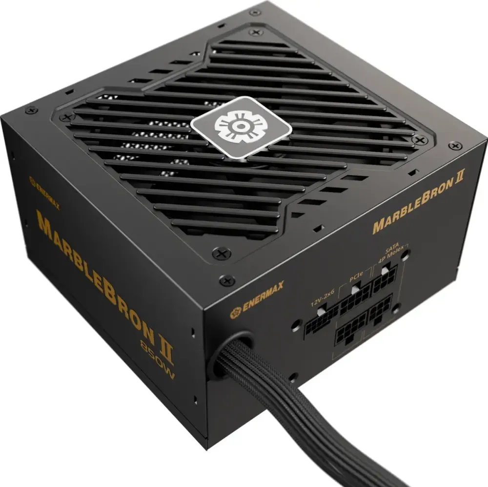Sursa PC Enermax Marblebron II 850W (black, 1x 12-pin high power GPU, 4x PCIe, cable management, 850 watts)