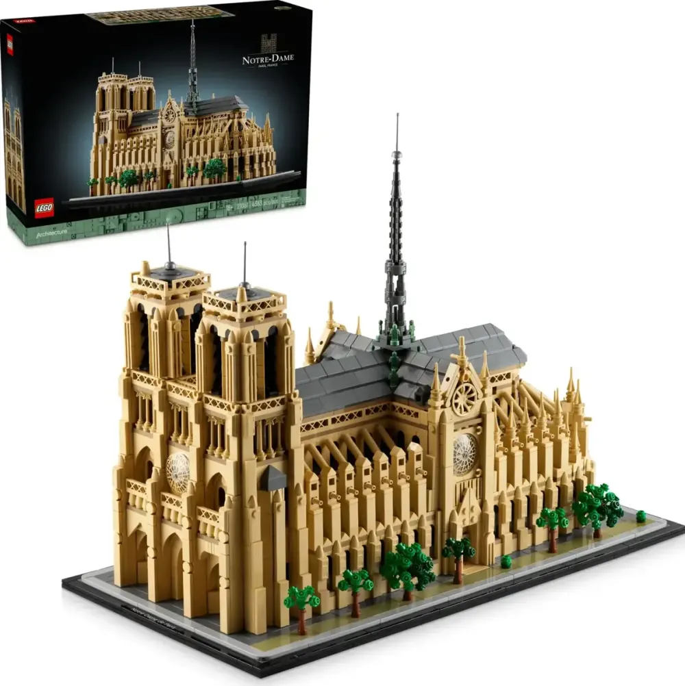 LEGO 21061 Architecture Notre-Dame de Paris, construction toy