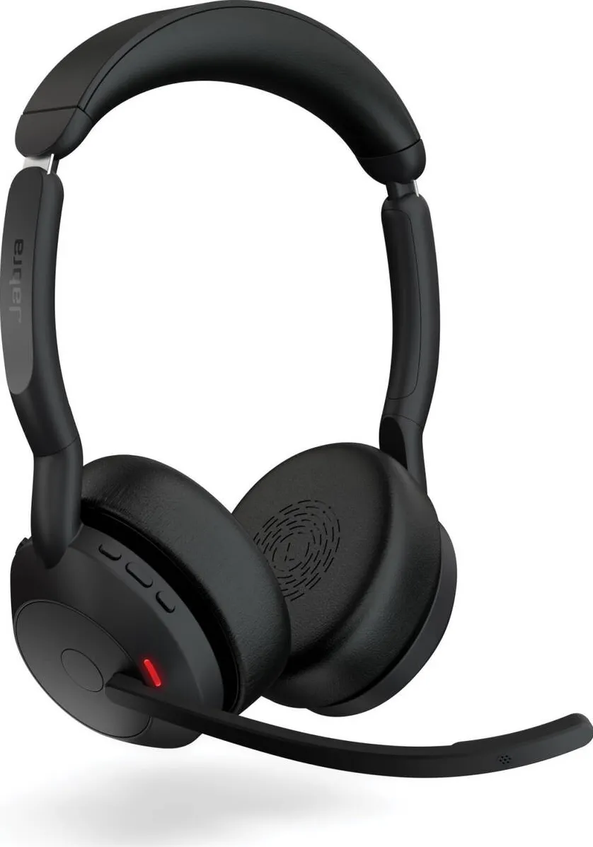 Casti Jabra Evolve2 55 (black, stereo, UC, USB-C, Link380c)