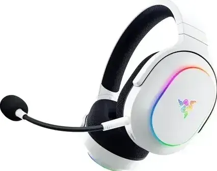Casti RAZER Barracuda X Chroma (white, Bluetooth 5.3, USB dongle)