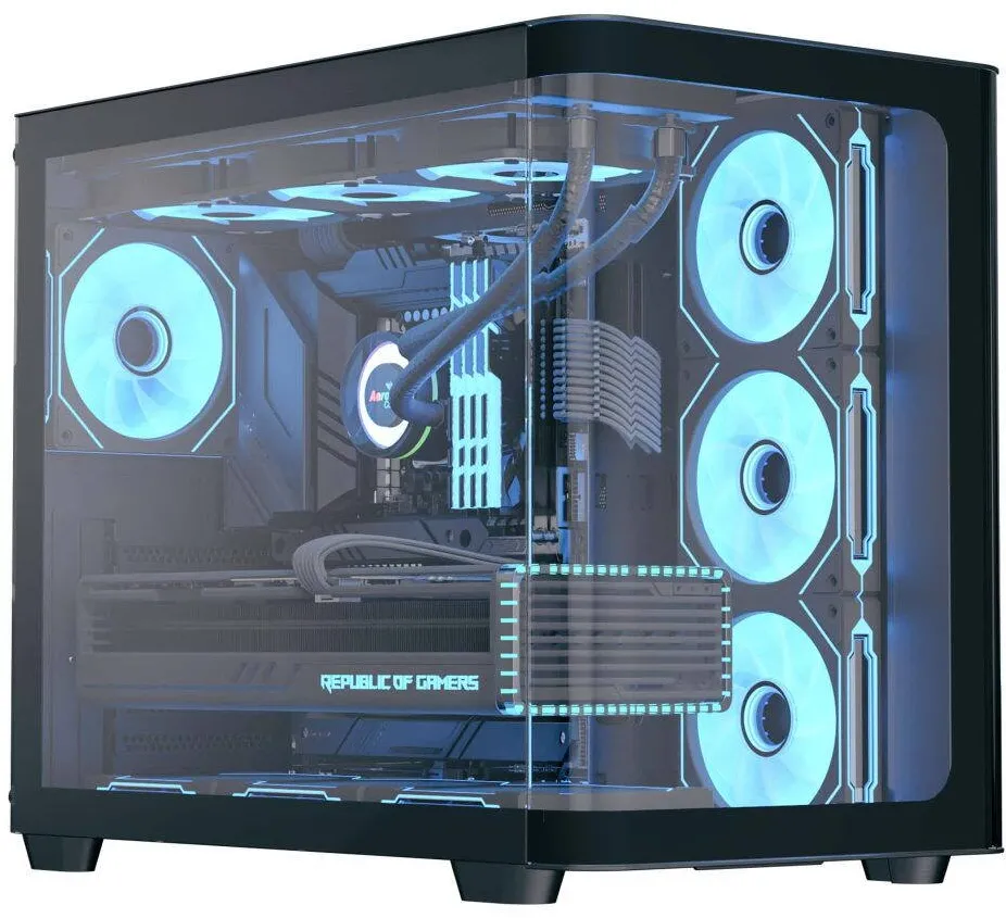 ForIT Sistem Desktop ForIT SolarX, Intel Core i5 13400 2.5GHz, 32GB DDR5 6000MHz, SSD 1 TB, GeForce RTX 4060 8GB