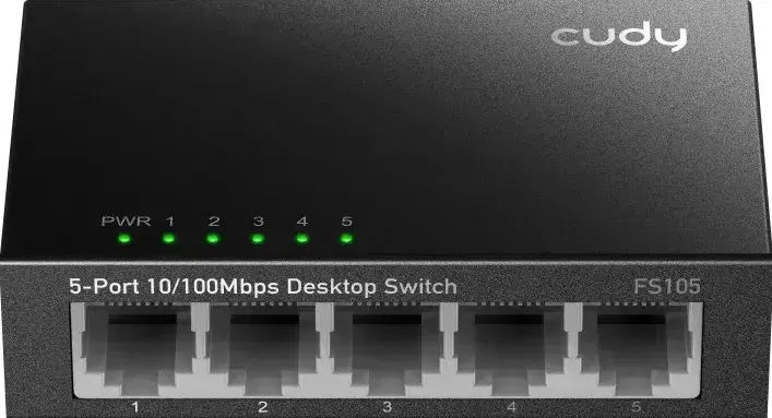 Switch Cudy 5-Port 10/100 Mbps Metal