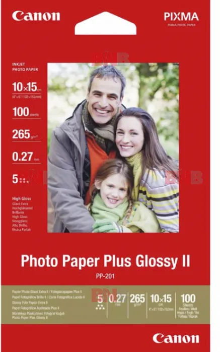 Hartie Foto Canon PP-201S 10x15CM GLOSSY PHOTO PAPER