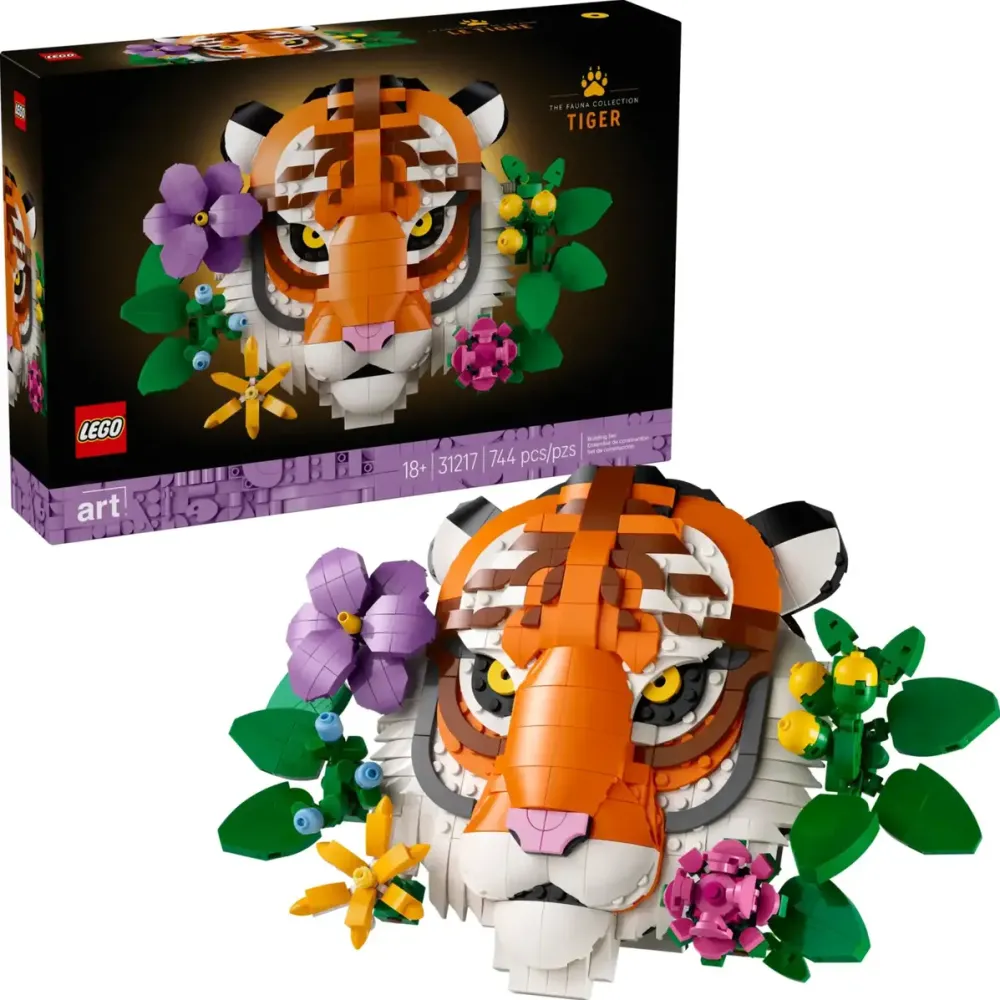 LEGO Art - Colectia Fauna - Tigru