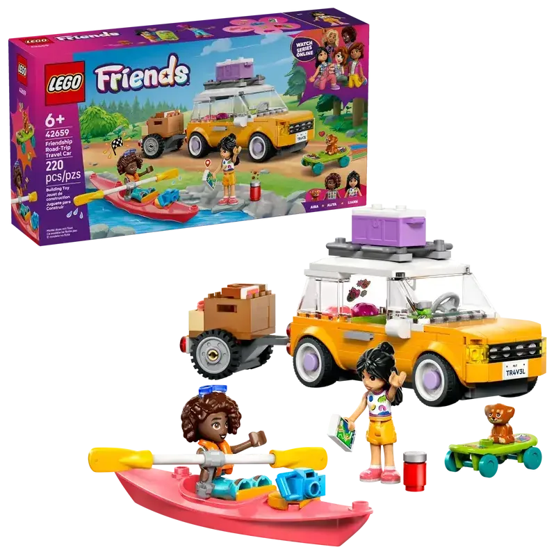 LEGO Friends 42659 Masina de calatorii a prieteniei