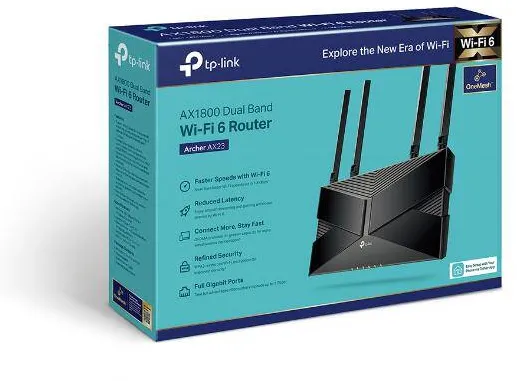 TP-Link Gigabit ARCHER AX1800 Dual-Band WiFi 6