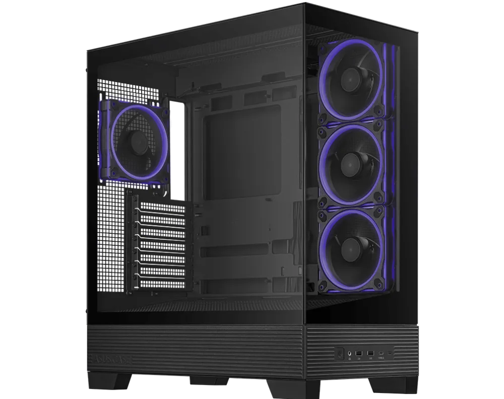 ForIT Sistem Desktop ForIT Project X3D Elite 2.0, AMD Ryzen 7 9800X3D 4.7GHz, 32GB DDR5 6000MHz, SSD 2 TB, Radeon RX 9070 XT 16 GB